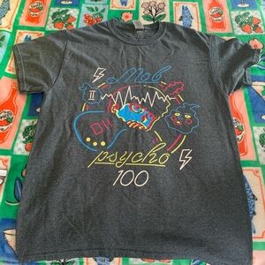 Gildan Kids T-Shirt - Charcoal with Colorful Graphic